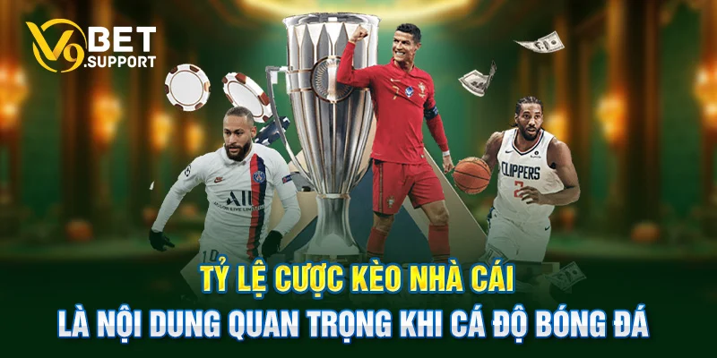 Tỷ lệ cược kèo nhà cái là nội dung quan trọng khi cá độ bóng đá